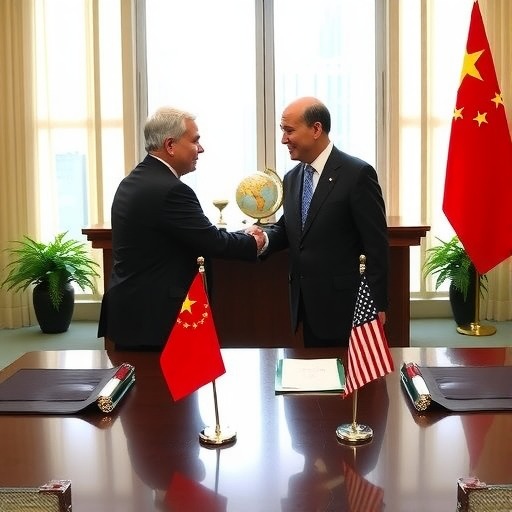 环境保护部部长会见美国前财长、保尔森基金会主席(图1)